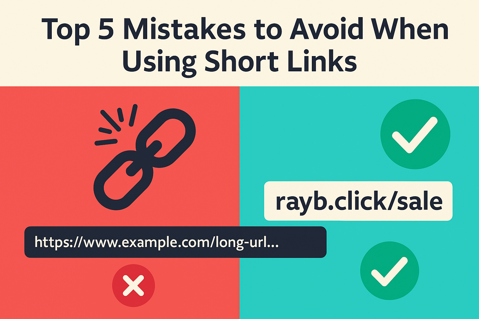 Top 5 Mistakes to Avoid When Using Short Links cover image